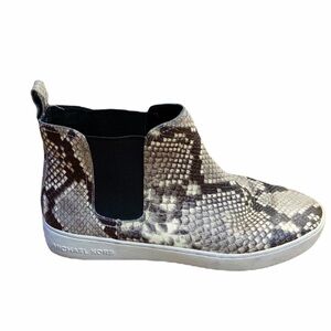 Micheal Kors Snakeskin Chelsea Boot